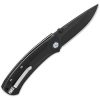 QSP Copperhead Linerlock Folding Knife 14C28N Black G10