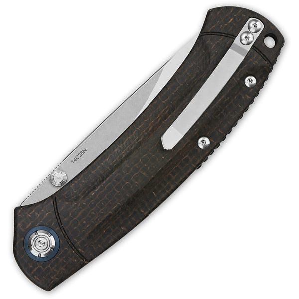 QS109C1_add_01.jpg QSP Copperhead Linerlock Folding Knife - Micarta Handle