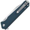 QSP Mamba Linerlock Folding Knife - Blue Micarta Satin