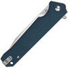 QSP Mamba Linerlock Folding Knife - Blue Micarta Satin