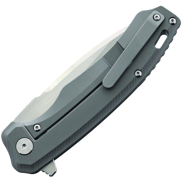 Woodpecker Framelock Gray