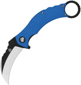 QSP Knife Eagle Karambit Linerlock - Blue G10