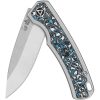 QSP Puffin Framelock Titanium Folding Knife CPM S35VN