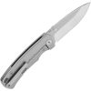 QSP Puffin Framelock Folding Knife S35VN Titanium Carbon Fiber