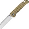 QSP Penguin Framelock Folding Knife 154CM Titanium Frag