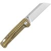QSP Penguin Framelock Folding Knife 154CM Titanium Frag