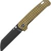 QSP Penguin Framelock Folding Knife 154CM Black Titanium