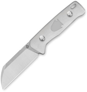 QSP Baby Penguin Fixed Blade 14C28N Sandvik Clear Acrylic