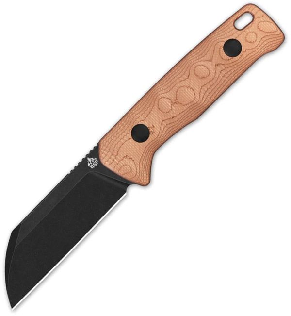 QS130BPC2.jpg QSP Baby Penguin Fixed Blade 14C28N Copper G10 Sheepsfoot