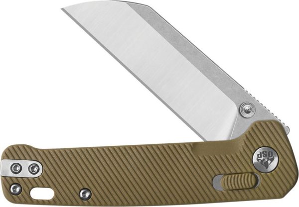 QSP Penguin Glyde Lock Sheepsfoot Khaki FRN