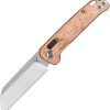 QSP Penguin Glyde Lock Copper G10 Folding Knife 14C28N