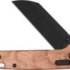 QSP Penguin Glyde Lock Copper G10 Folding Knife 14C28N