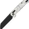 QSP Penguin Glyde Lock Folding Knife 14C28N Sheepsfoot Aluminum