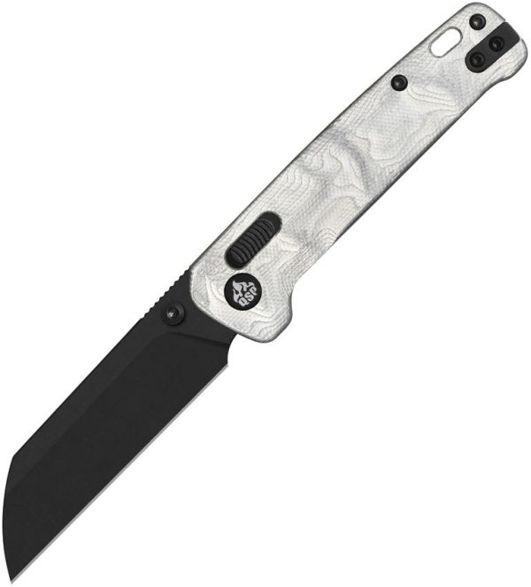 QSP Penguin Glyde Lock Folding Knife 14C28N Sheepsfoot Aluminum