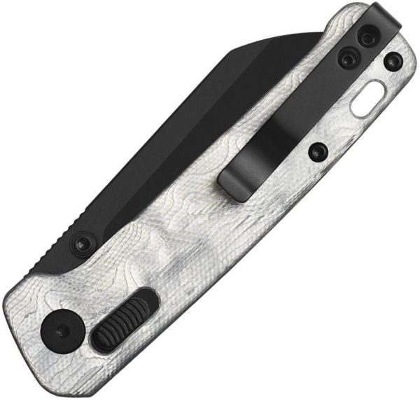 QSP Penguin Glyde Lock Folding Knife 14C28N Sheepsfoot Aluminum