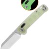 QSP Penguin Glyde Lock GITD Folding Knife 14C28N Sheepsfoot