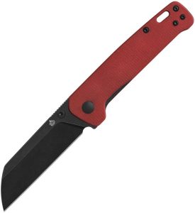 QS130V2D2.jpg QSP Knife Penguin V2 Linerlock Red Micarta