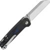 QSP Knife Penguin V2 Blue Carbon Fiber G10