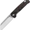 QS130V2F1.jpg QSP Knife Penguin V2 Red Carbon Fiber G10