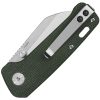 QSP Knife Mini Penguin Linerlock - Green Micarta
