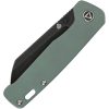 QSP Penguin Linerlock Folding Knife 154CM Green Titanium