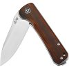 QSP Hawk Linerlock Cocobolo S35VN Folding Knife