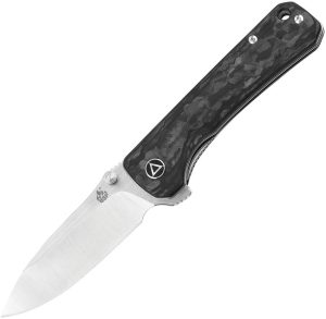 QS131F.jpg QSP Hawk Linerlock Folding Knife CPM S35VN Carbon Fiber