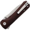 QSP Hawk Linerlock Folding Knife 14C28N Sandvik Blade Mkuruti Wood