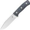 QS134B.jpg QSP Bison Fixed Blade D2 Steel Denim Micarta EDC Knife
