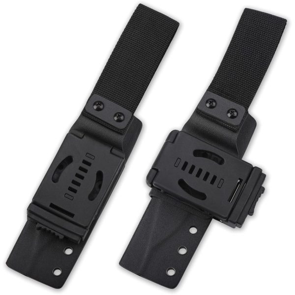 QSP Bison Fixed Blade D2 Steel Green Micarta Kydex Sheath