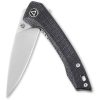 QSP Knife Leopard Linerlock - Black Micarta