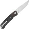 QSP Gannet Linerlock Folding Knife 154CM Black Micarta
