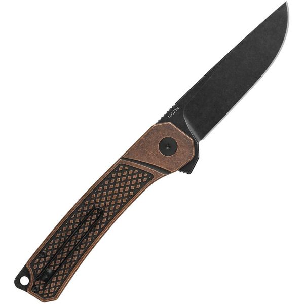QSP Knife Osprey Linerlock - Copper Stonewash