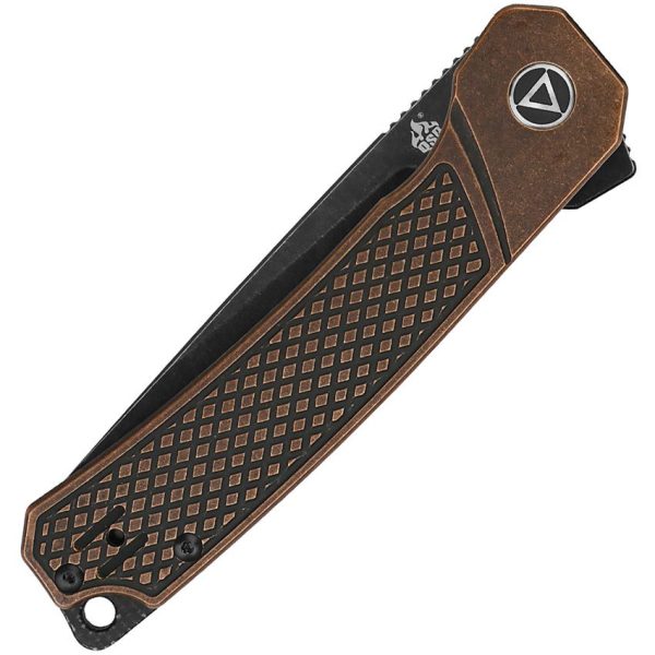 QSP Knife Osprey Linerlock - Copper Stonewash