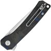 QSP Osprey Linerlock Folding Knife 14C28N Blade G10 Carbon Fiber