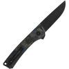 QSP Osprey Linerlock Folding Knife 14C28N Black G10 Carbon Fiber