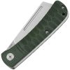 QSP Hedgehog Slip Joint Folding Knife 14C28N Green Micarta