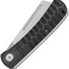 QS142E_add_01.jpg QSP Hedgehog Slip Joint Folding Knife Black Micarta 14C28N
