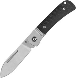 QS142SPA.jpg QSP Hedgehog Slip Joint Folding Knife 14C28N Black Micarta