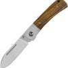 QSP Hedgehog Slip Joint Folding Knife 14C28N Bocote Wood