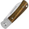 QSP Hedgehog Slip Joint Folding Knife 14C28N Bocote Wood