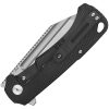 QSP Rhino Framelock Satin Black M390 Folding Knife Titanium