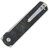 QSP Lark Linerlock Folding Knife 14C28N Blade Blue Carbon Fiber