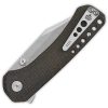 QS145A1_add_01.jpg QSP Knife Kestrel Linerlock - 14C28N Dark Brown Micarta