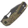 QSP Knife Hornbill Linerlock - S35VN Golden Carbon Fiber