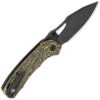 QSP Knife Hornbill Linerlock - S35VN Golden Carbon Fiber