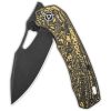 QSP Knife Hornbill Linerlock - S35VN Golden Carbon Fiber