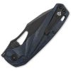 QSP Hornbill Linerlock Blue Carbon Fiber S35VN Folding Knife
