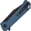 Grebe Button Lock Blue
