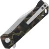QSP Knife Grebe Button Lock - S35VN Noble Raffir Resin